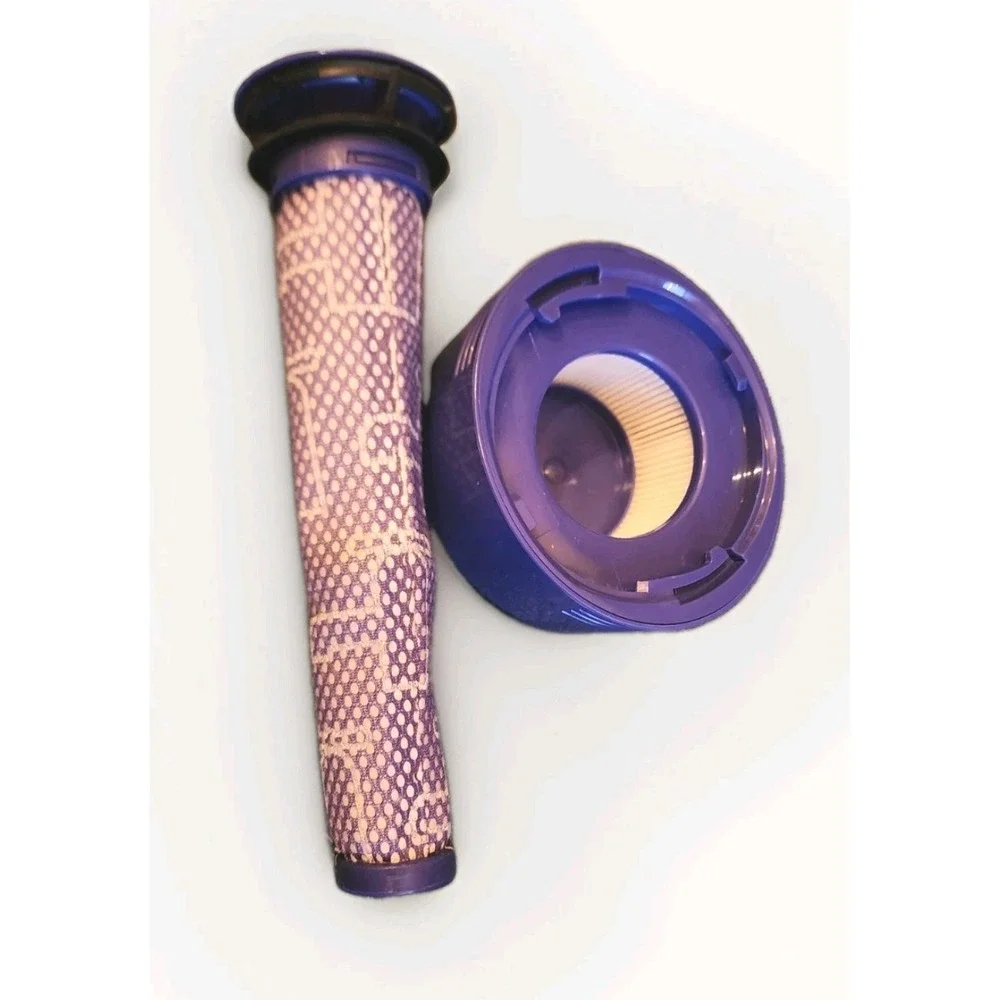 2 Pc Lot Vacuum Filter Replacement Kit Dyson V7 V8Animal V8 Absolute Cordless H